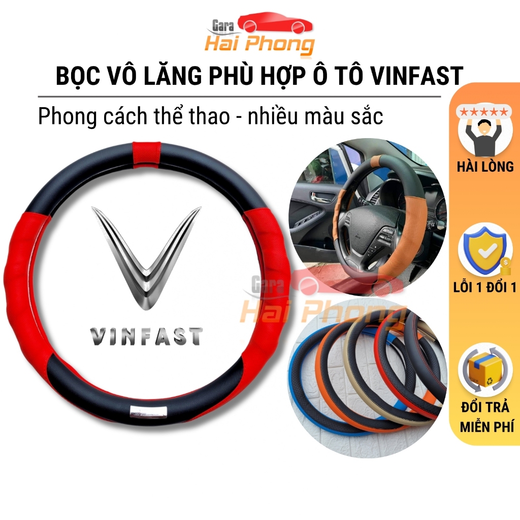 Bọc vô lăng VINFAST Fadil, Lux A2.0, Lux SA2.0, President, VF e34
