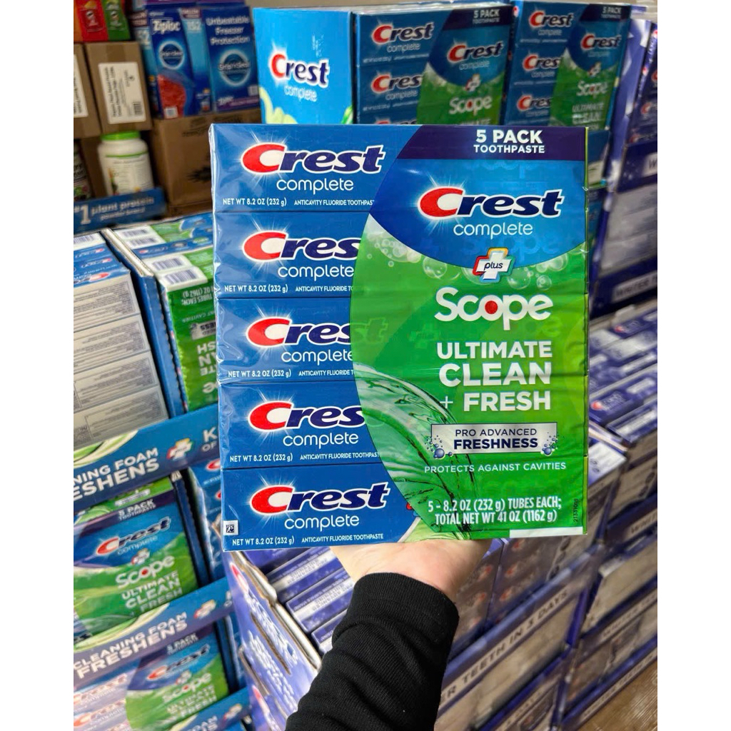 𝐒𝐞𝐭 𝐊𝐞𝐦 đ𝐚́𝐧𝐡 𝐫𝐚̆𝐧𝐠 Crest scope 𝟐𝟑𝟐𝐠 𝐱 𝟓 𝐓𝐮𝐲́𝐩