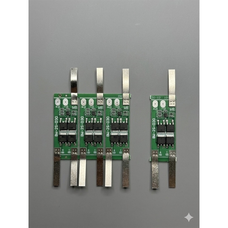 Mạch Bảo Vệ Pin 2S 15A 7.4V - 8.4V BMS Cho Hệ Pin Li-ion 18650/21700 - Dùng Cho Loa Bluetooth, Đồ Ch