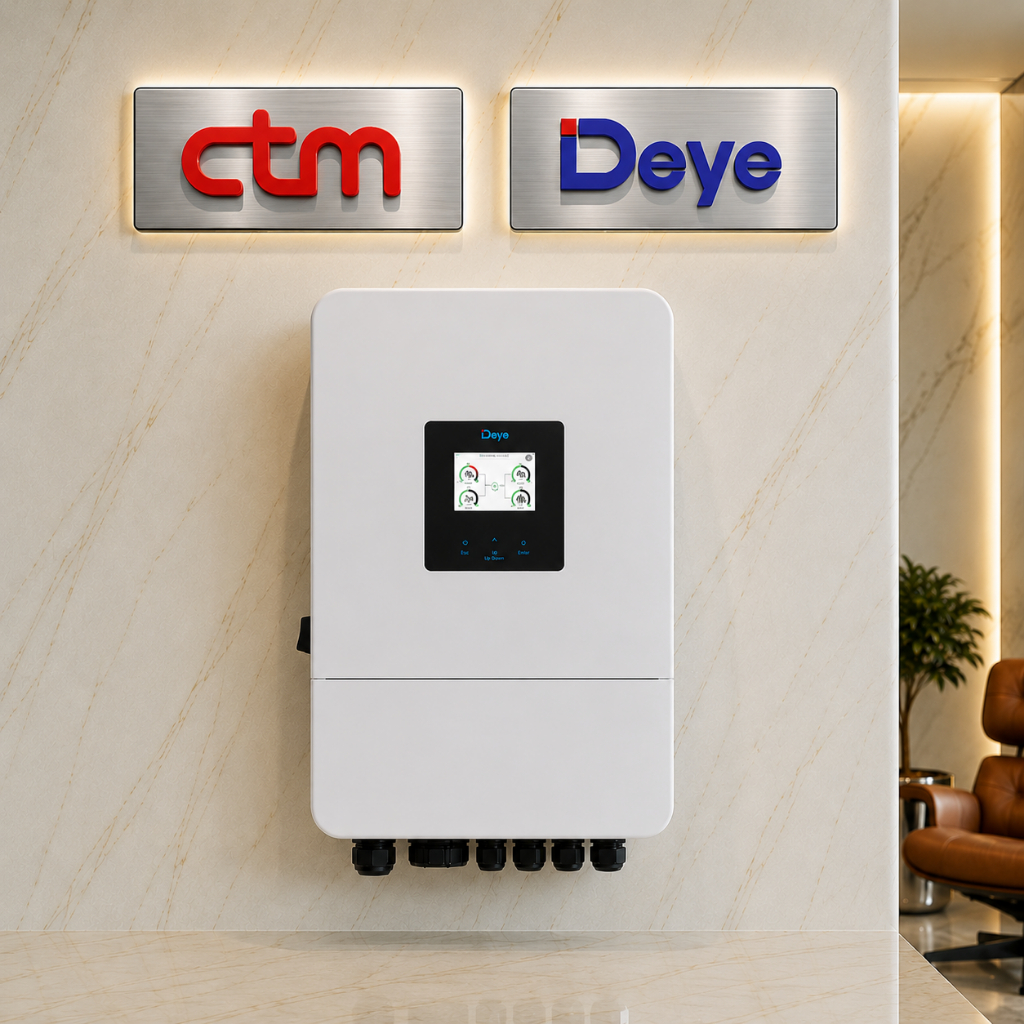 Inverter Hybrid Deye 8Kw 1 pha | SUN-8K-SG05LP1-EU-SM2-P