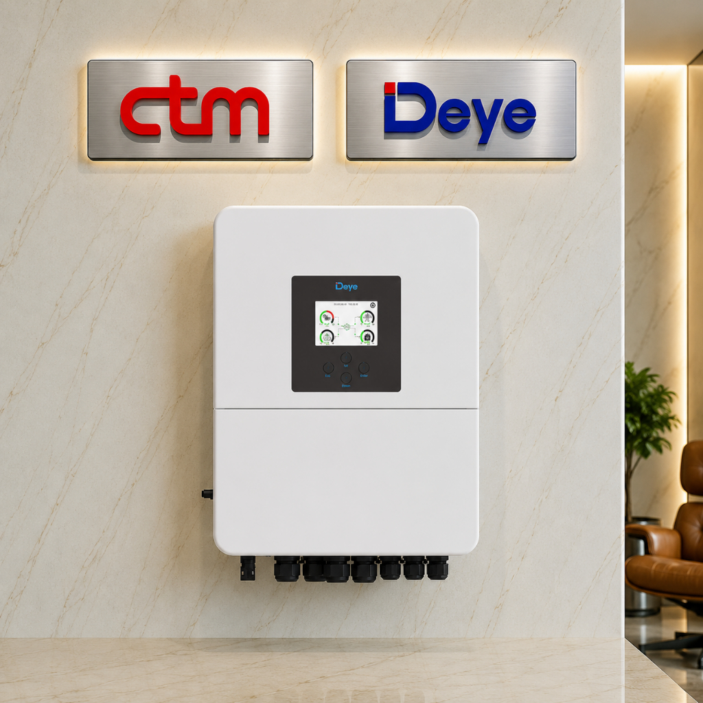Inverter Hybrid Deye 6Kw 1 pha | SUN-6K-SG04LP1-EU-SM2