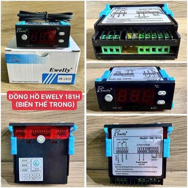 Bộ Điều Khiển Nhiệt Độ EWELLY EW-181 Cho Máy Lạnh