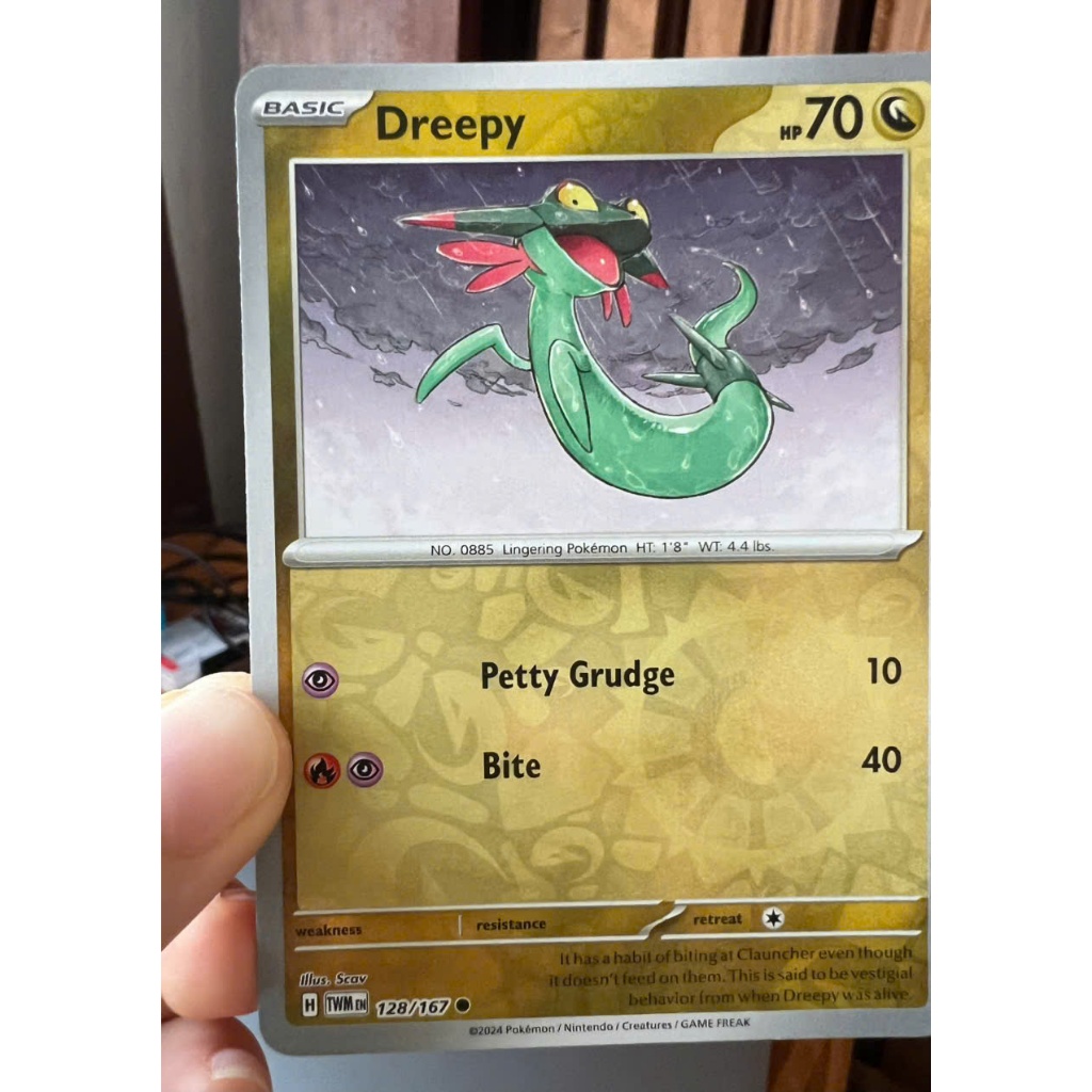 [1812251P] Pokemon Dreepy 128/167 Twilight Masquerade