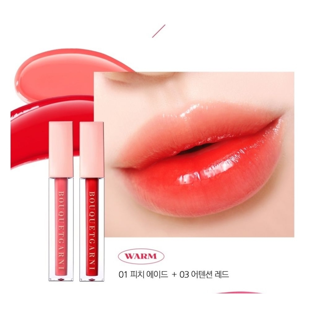 Son phủ bóng Bouquet Garni Glam Dew Tint Hàn Quốc