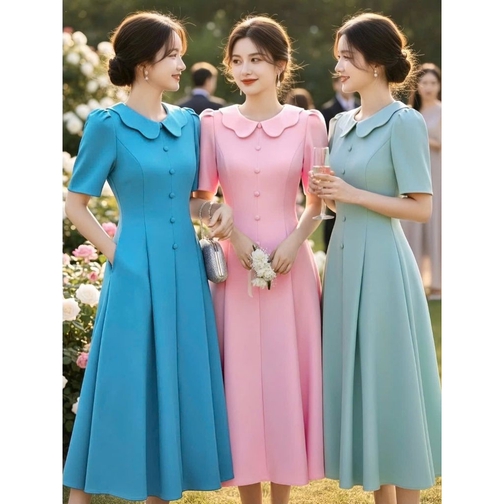Đầm xòe cao cấp đi tiệc đủ size