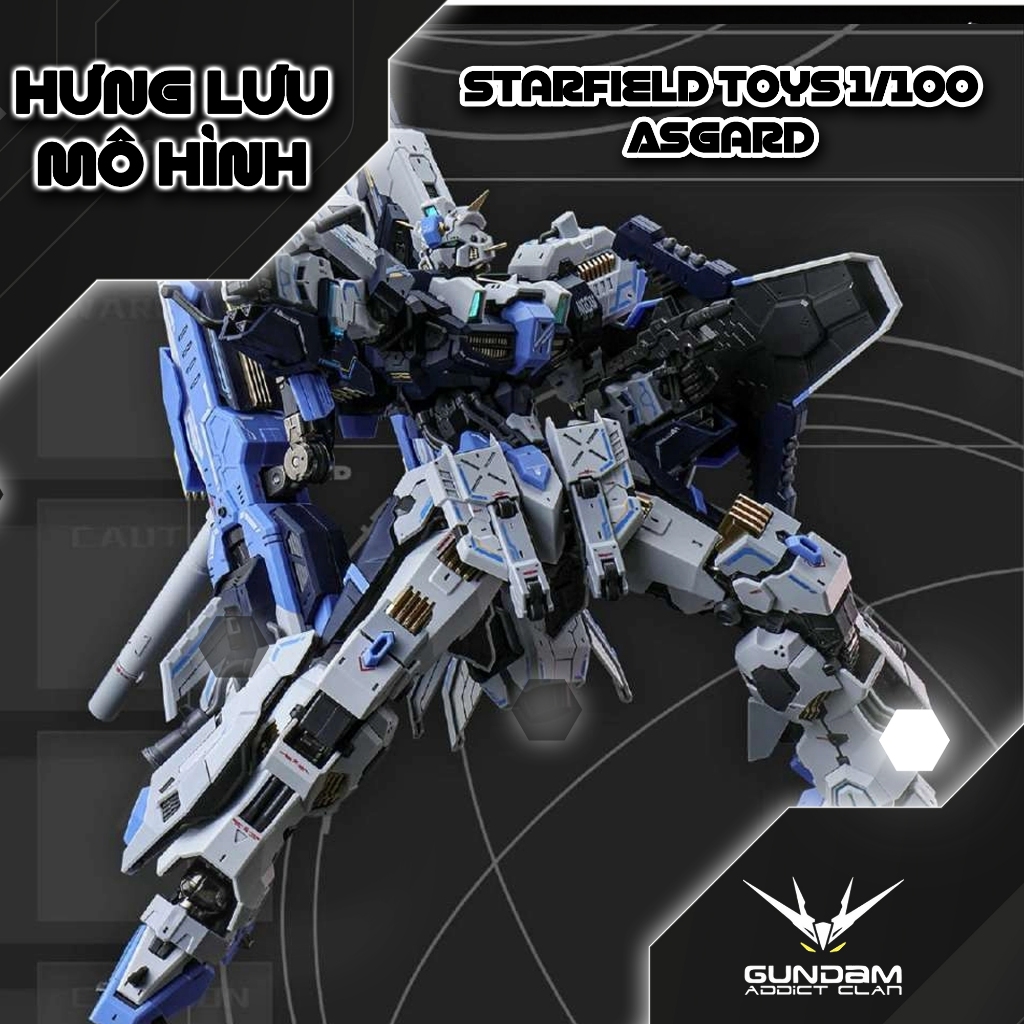 Mô Hình Lắp Ráp Starfield Toys 1/100 Asgard Model Kit