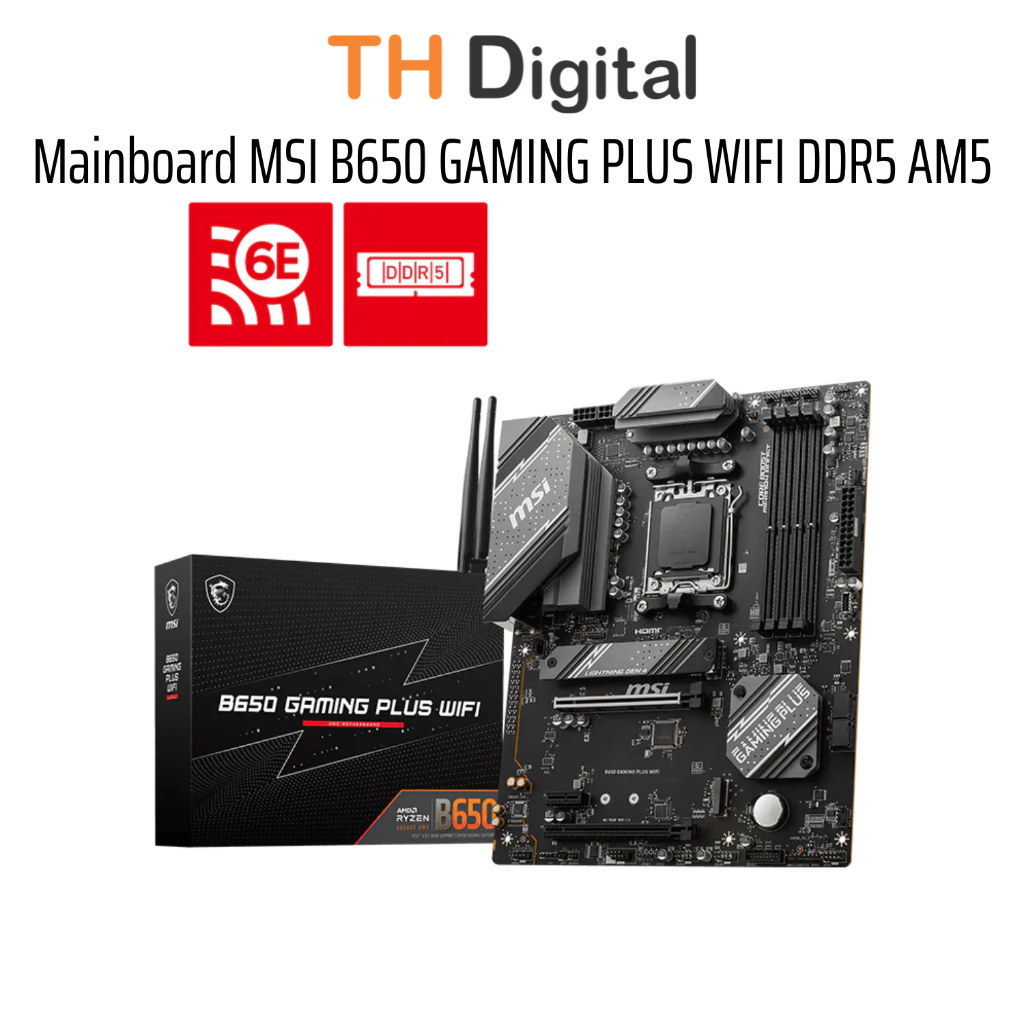 Mainboard MSI B650 GAMING PLUS WIFI DDR5 AM5 - Hàng chính hãng