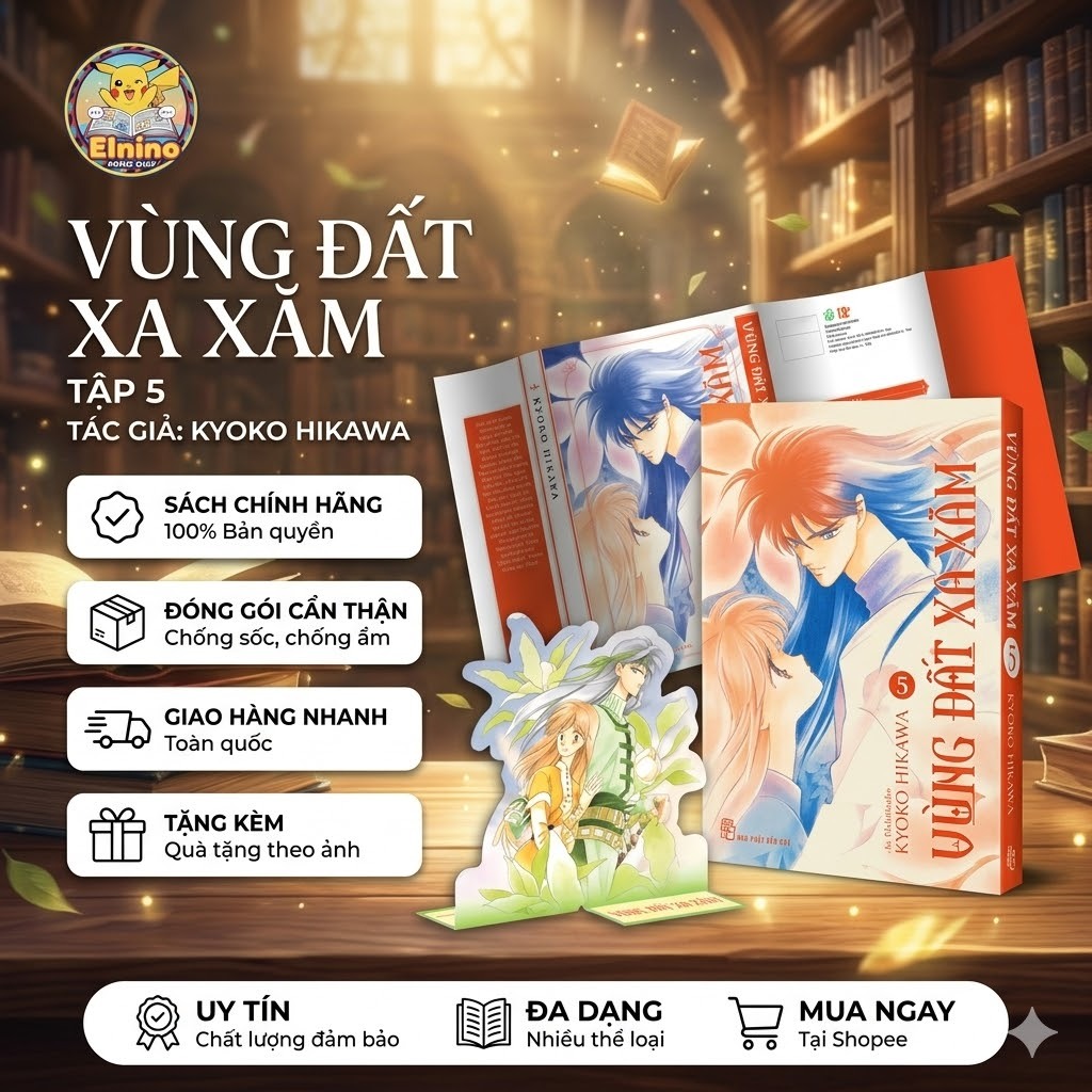 Bọc sách Vùng đất xa xăm