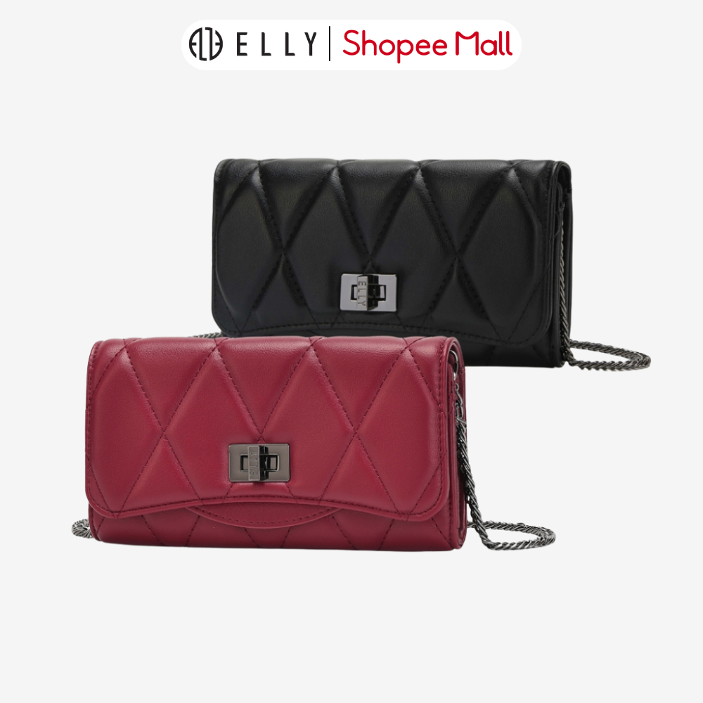 Túi Clutch Dự Tiệc Nữ ELLY Đeo Vai Đeo Chéo Cầm Tay Da Thật Cao Cấp Thời Trang Đi Tiệc – EC68