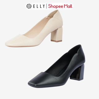 Giày Cao Gót Nữ Da Lộn ELLY Da Microfiber Cao Cấp Thời Trang Êm Chân Đi Làm Công Sở – EGM117