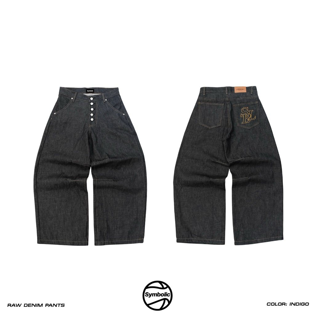 Quần Raw Denim Pants Jean Indigo Symbolic