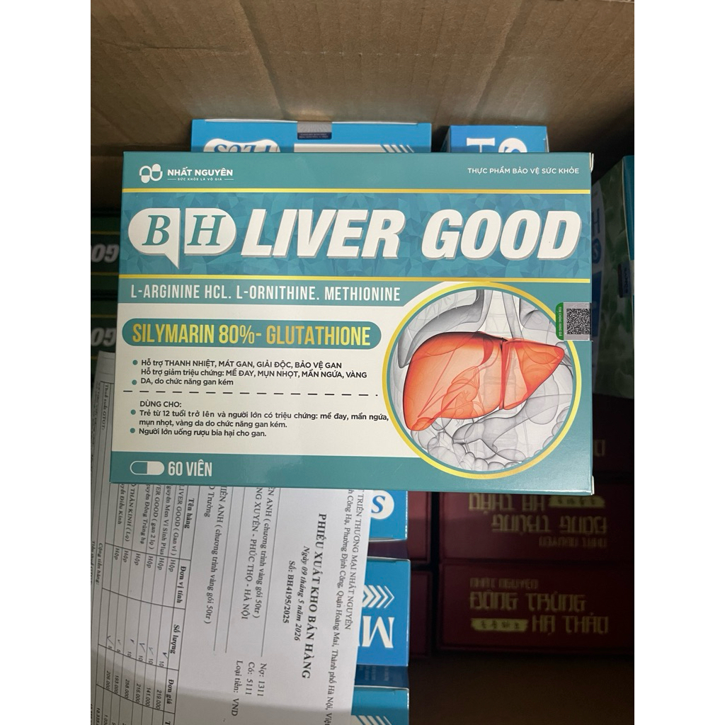 liver gold bổ gan thải độc gan
