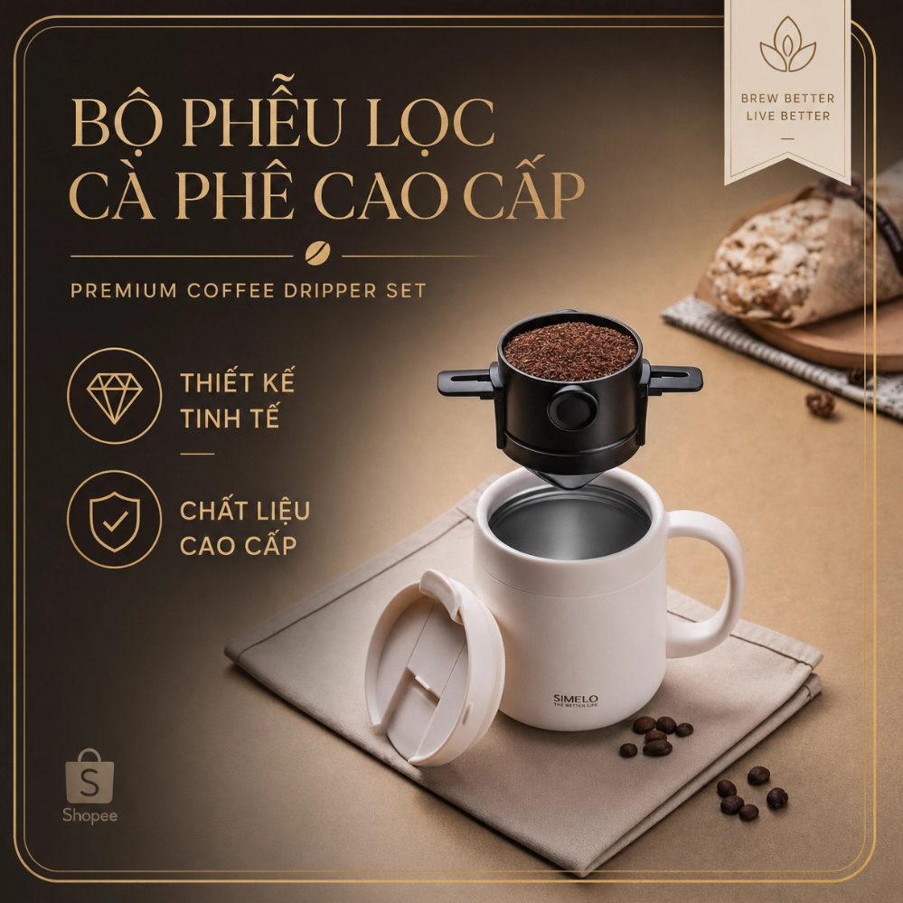 Phễu Mugen pha cà phê Phễu Pour Over Máy nhỏ giọt hình chữ V