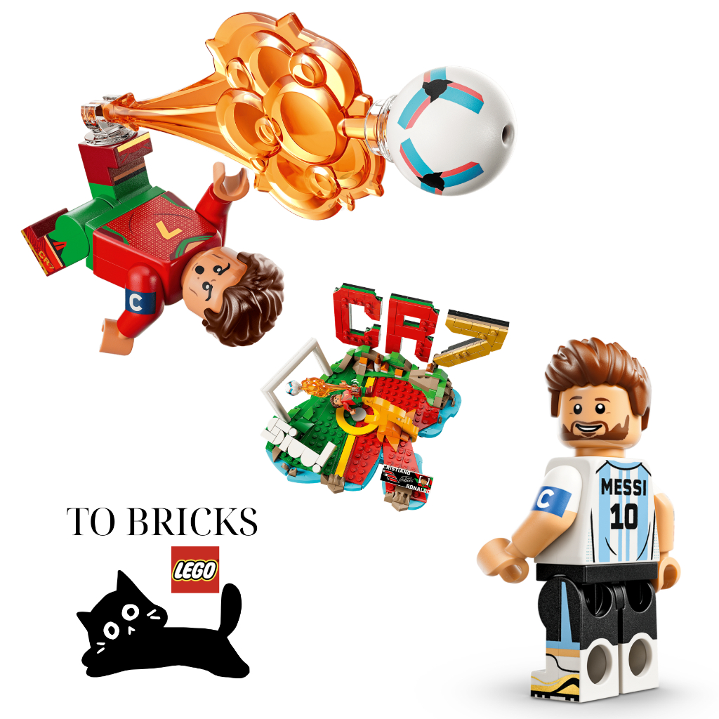 (ĐỌC MÔ TẢ) tách lẻ mini LEGO Ronaldo 43012, LEGO Messi 43011