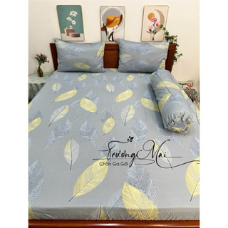 Drap Tencel lụa mát mịn kèm chăn chần gòn 5 món sang trọng cao cấp