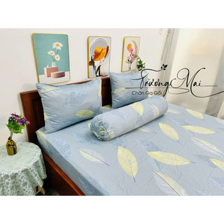 Drap Tencel lụa mát mịn kèm chăn chần gòn 5 món sang trọng cao cấp