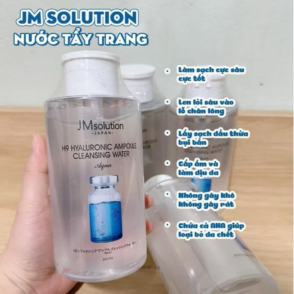 Nước tẩy trang JMsolution