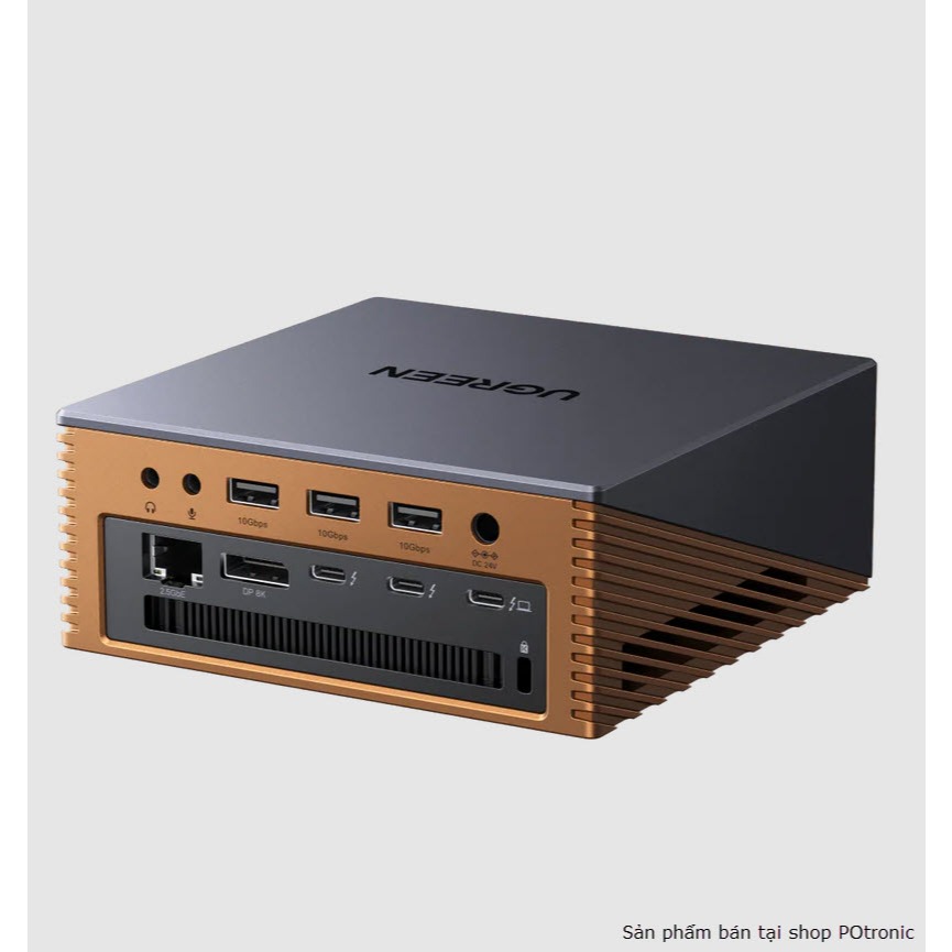 UGREEN Revodok Maxidok 17-in-1 Trạm kết nối Thunderbolt™ 5 – Tốc độ 120Gbps, sạc 240W, 8K@60Hz