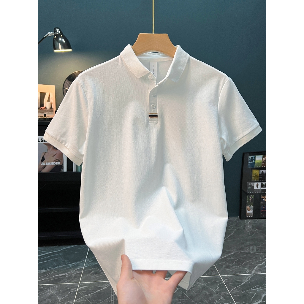 Áo Polo Basic 7S Men Clothes Thêu Logo Trụ Áo Chất Liệu Vải Cá Sấu Co Giãn 4 Chiều Menswear Top ( Polo Thêu Trụ )