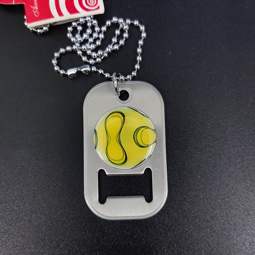 Dogtag mở bia – Dây đeo cổ – Hàng Thái Lan – Made in Thailand