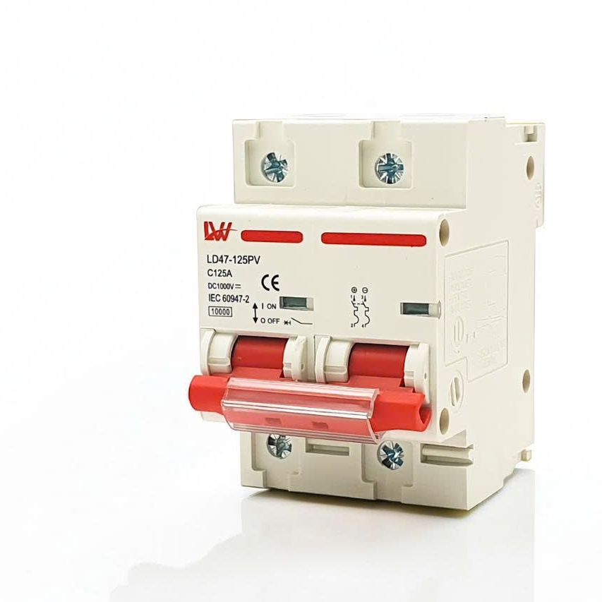 CB DC 125A 1000V 2P chuyên dụng cho điện mặt trời- CB bình lưu trữ