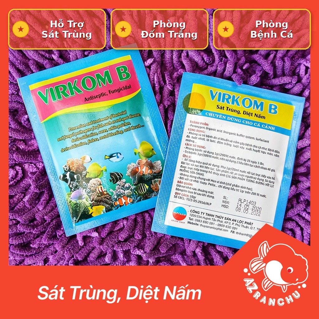 Virkom B | Sát trùng diệt nấm - AZRanchu