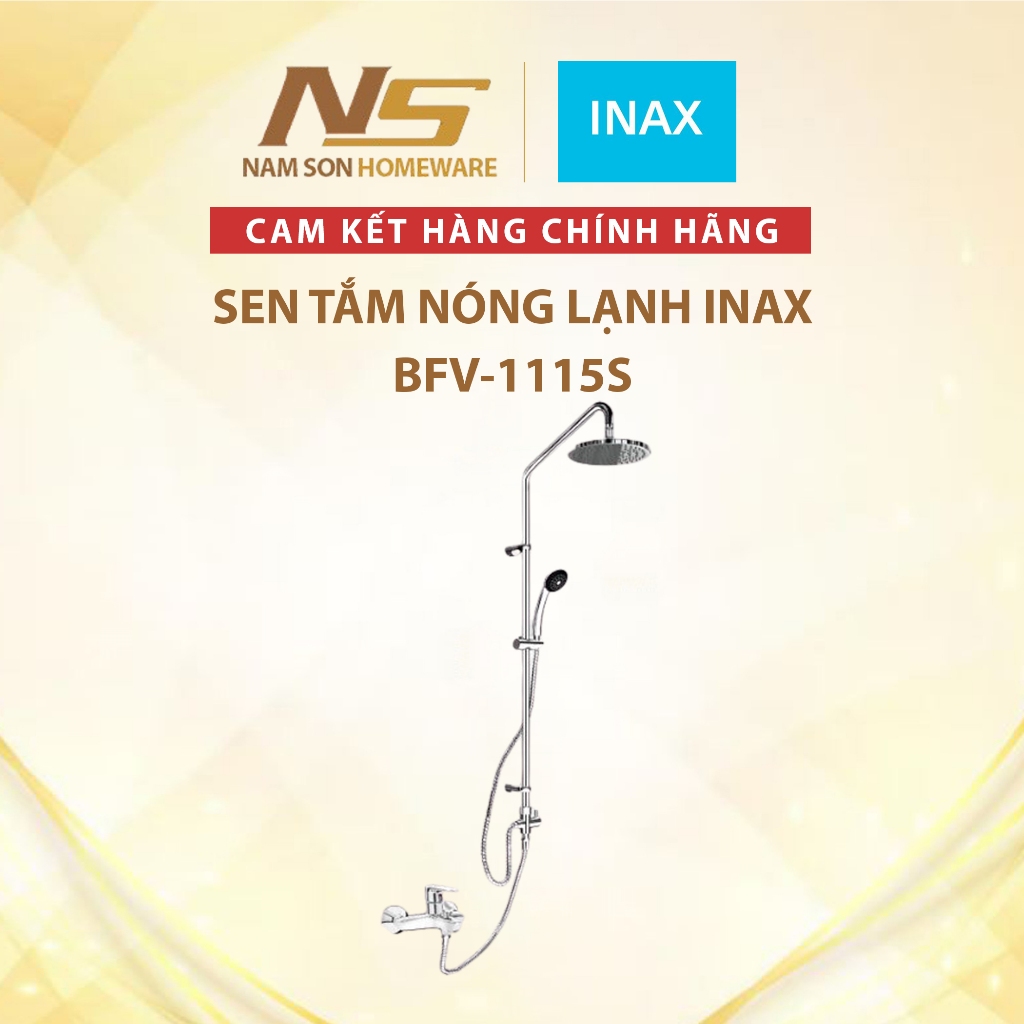 Sen cây tắm đứng nóng lạnh Inax BFV 1115S/ BFV 1115S-3C (HÀNG CHÍNH HÃNG) (có hỗ trợ xử lý hoả tốc H