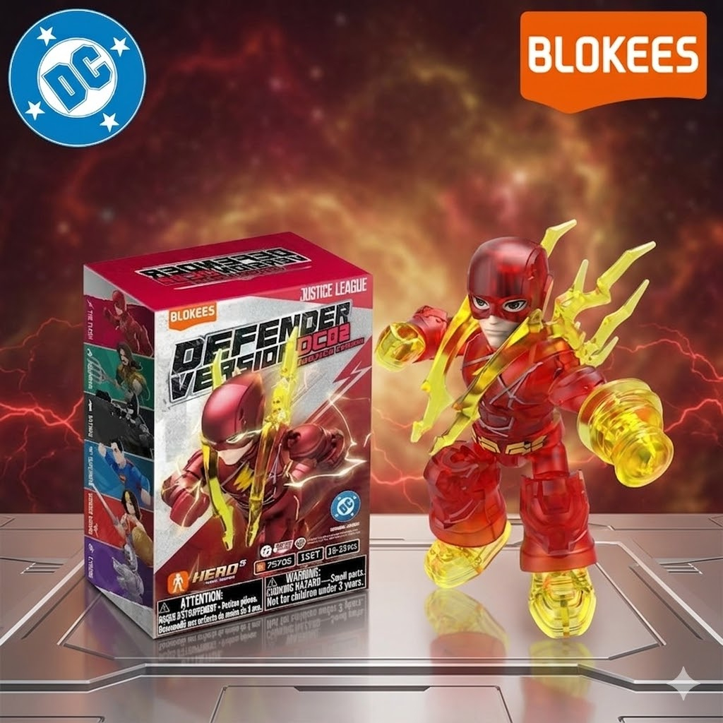 Mô Hình Blind Box DC Justice League DV02 – Blokees Chính Hãng