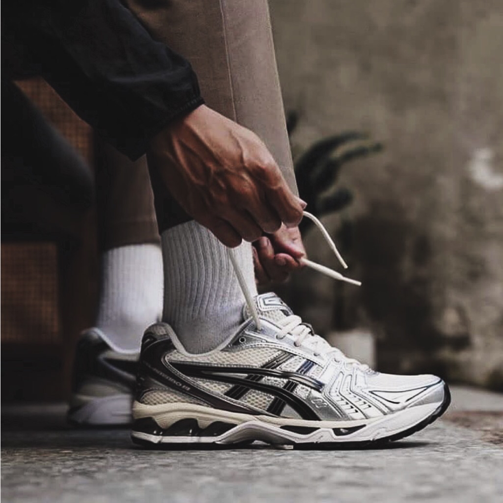 Giày Asics Gel Kayano 14 Silver Cream