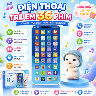 Điện Thoại Trẻ Em 28/36 Phím - Đồ Chơi Giáo Dục Sớm, Giải Trí Và Phát Triển Kỹ Năng