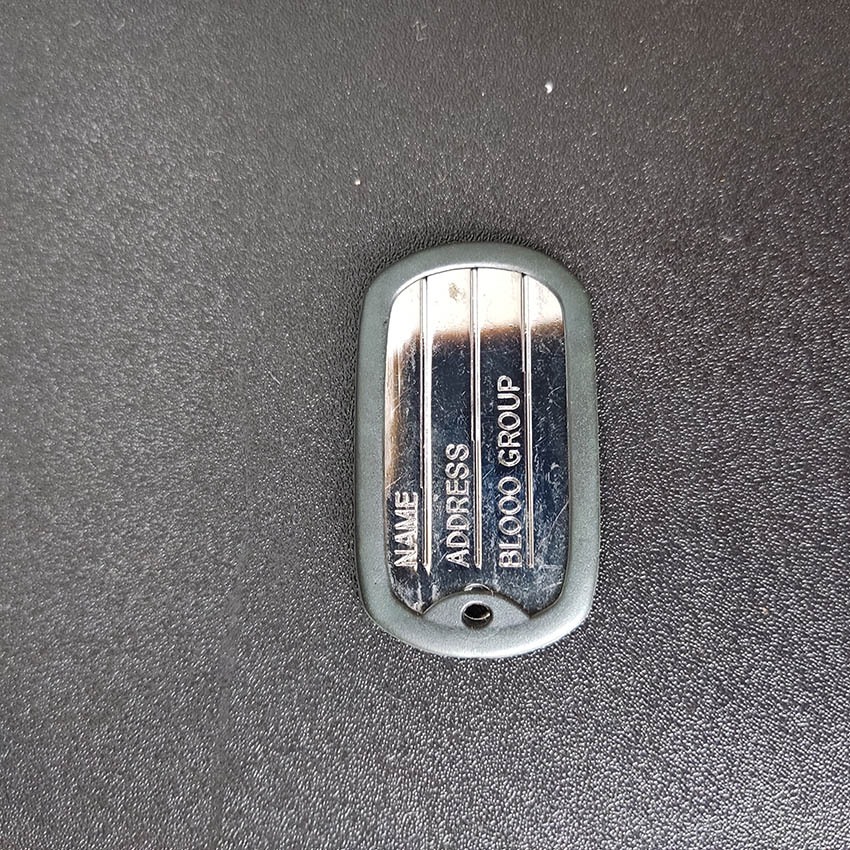 Dogtag – Thẻ bài – Mặt dây đeo cổ – Hàng Thái Lan – Made in Thailand