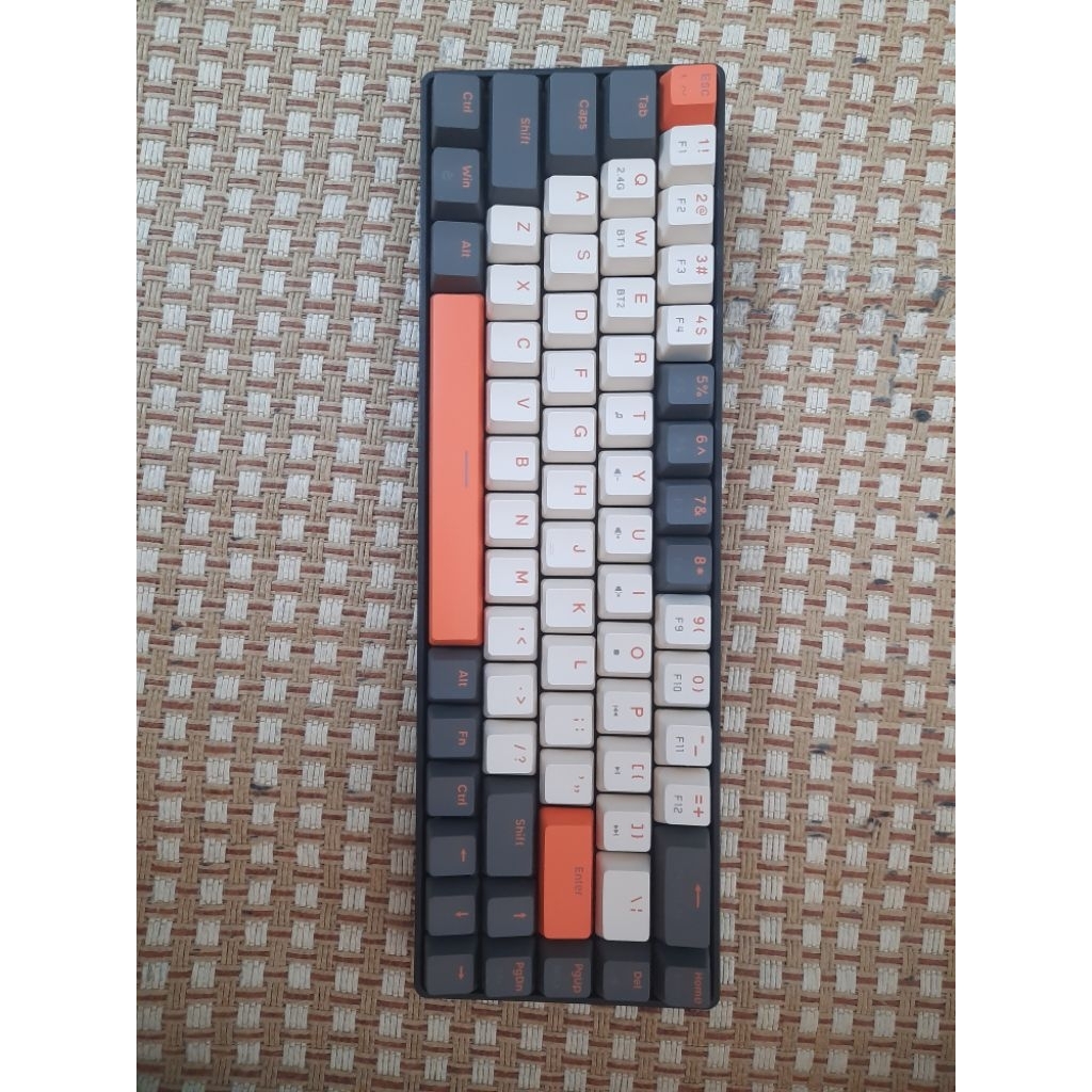Bàn phím cơ không dây Ziyoulang K68 - Red Switch, Hotswap