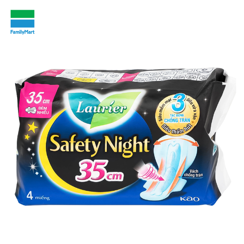 Bvs Laurier Safety Night Đêm 35Cm