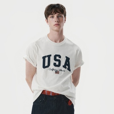 Áo Thun WHO.A.U USA Patch T-Shirt_WHRAG2431U