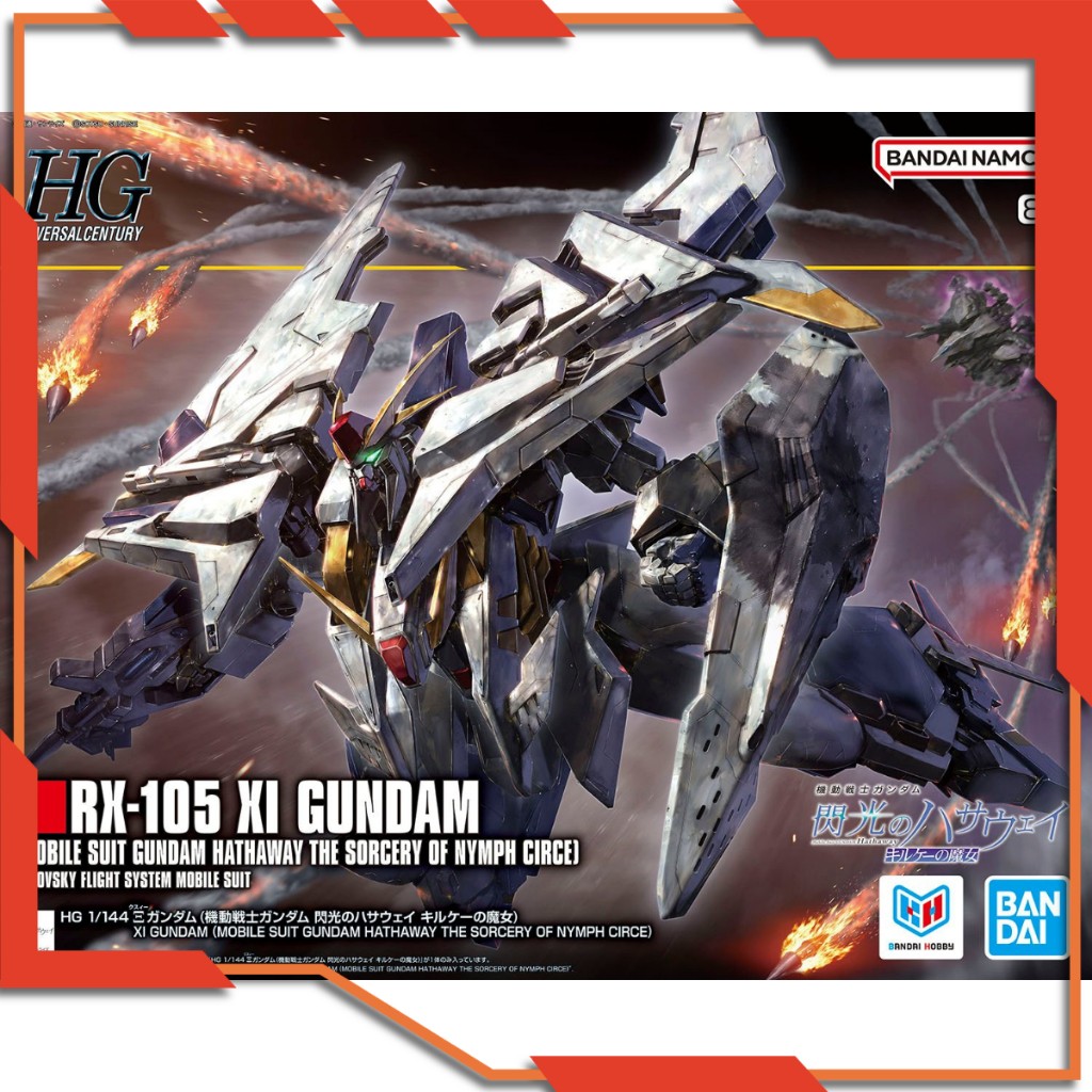 [HÀNG SẴN] Mô hình lắp ráp HG RX-105 Xi Gundam (GUNDAM HATHAWAY THE SORCERY OF NYMPH CIRCE) tỉ lệ 1/