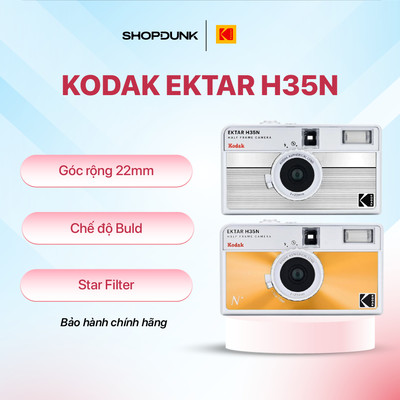 Máy Ảnh Film Kodak Ektar H35N Half Frame 35mm – Bảo Hành 12 Tháng