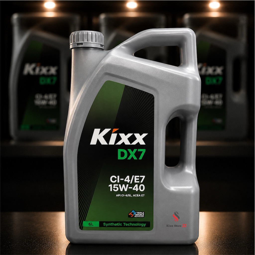 Kixx DX7 CI4 15W40 Synthetic Technogy (6L) - Dầu Động Cơ Diesel Chất Lượng Cao