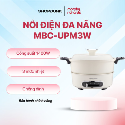 Nồi điện đa năng Morphy Richards MBC-UPM3W - Chính hãng