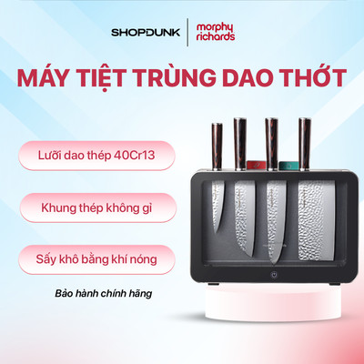 Máy tiệt trùng dao và thớt  Morphy Richards MBC-EV23W - Chính hãng