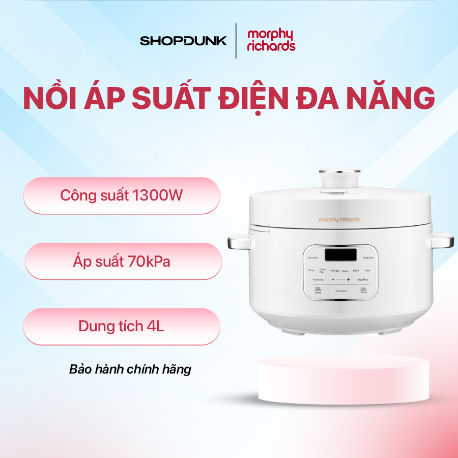 Nồi áp suất điện đa năng Morphy Richards - Chính hãng