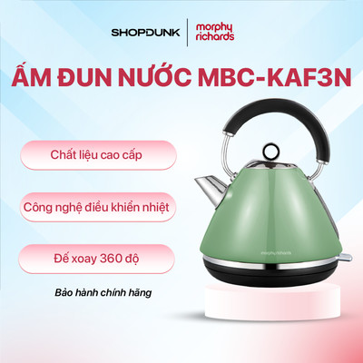 Ấm đun nước điện Morphy Richards MBC-KAF3N - Chính hãng