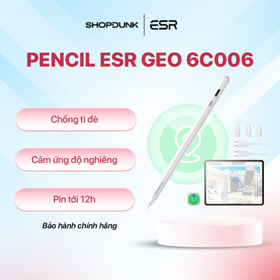 Bút cảm ứng cho iPad ESR Digital Pencil GEO 6C006 phiên bản 2025