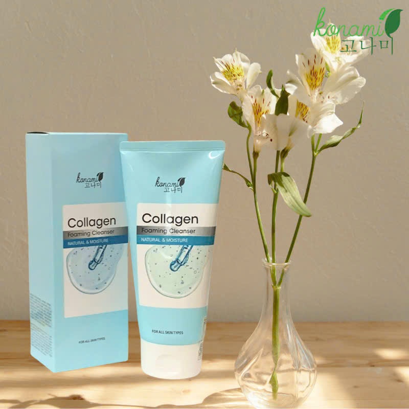 Sữa rửa mặt Konami Collagen Foaming Cleanser Konami 150ml