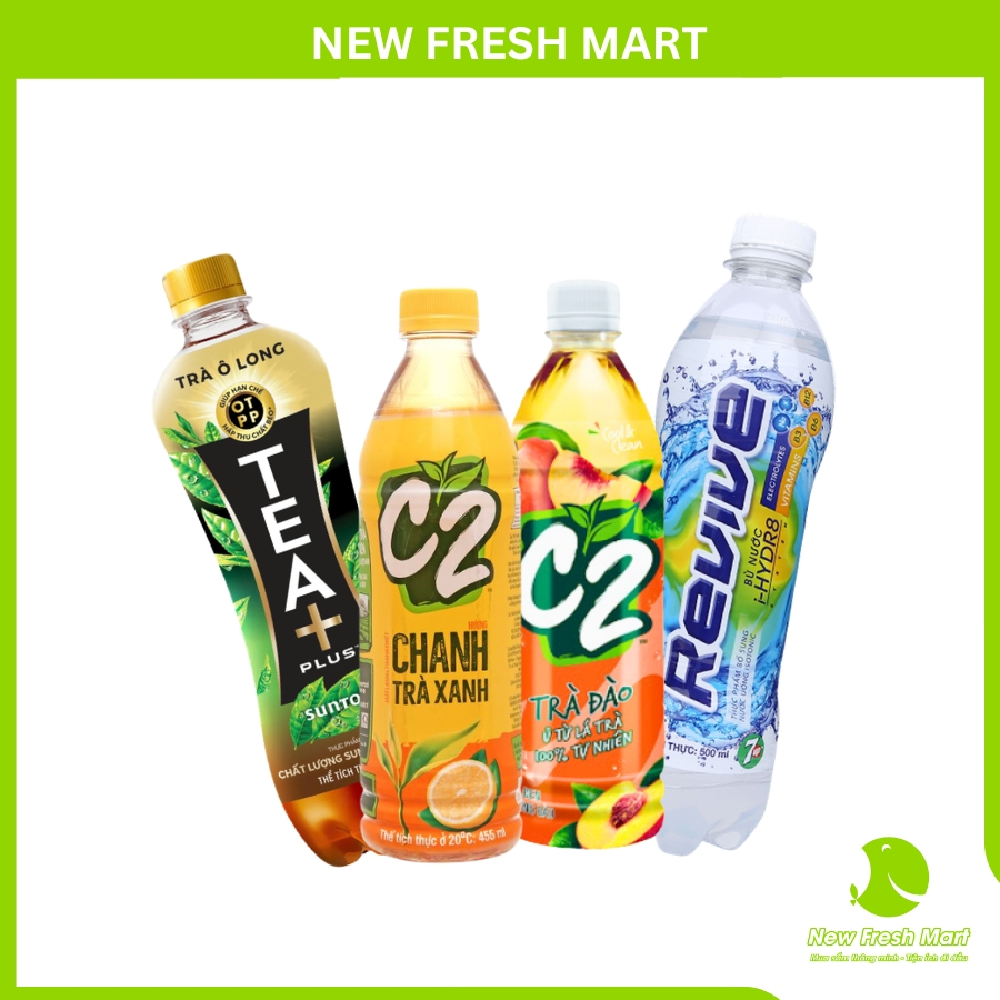 [QUÀ TẶNG] TRÀ Ô LONG TEA PLUS, C2 VỊ ĐÀO, C2 TRÀ XANH HƯƠNG CHANH, REVIVE MUỐI KHOÁNG