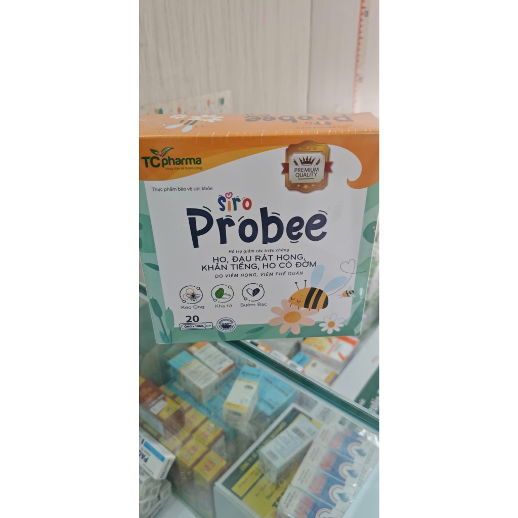 SIRO PROBEE – HỖ TRỢ GIẢM HO, ĐAU RÁT HỌNG CHO BÉ