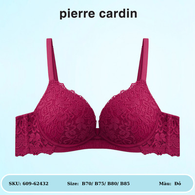 Áo ngực nữ 609-62432, full ren có gọng, cúp xéo, mút dày