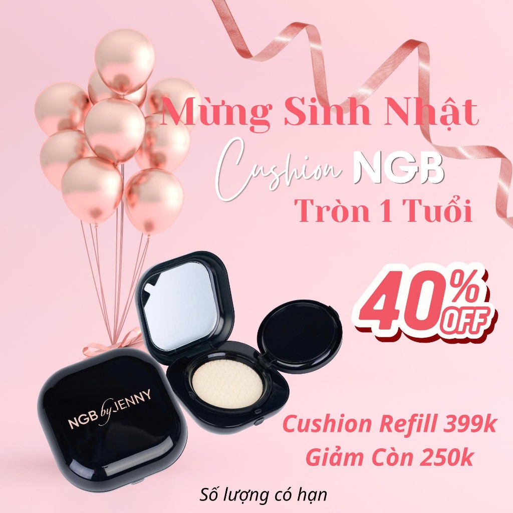 REFILL CUSHION NBG BY JENNY - VIBA - No Guilt Beauty 13G