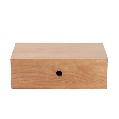 [A] MUJI Hộp Gỗ 1 Ngăn Kéo (W27*D17.6*H9cm)
