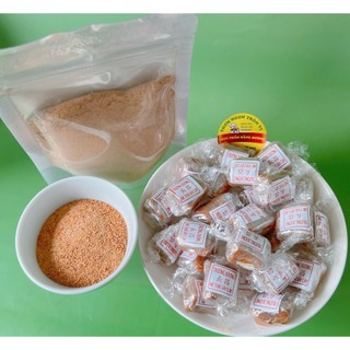 (KẸO ME KÈM MUỐI) 100g Kẹo Me sấy cay+ 50g Muối sặc