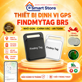 Thiết Bị Định Vị GPS FindmyTag BR5 - Theo Dõi Ô Tô, Xe Máy, Thú Cưng, Trẻ Em, Tránh Thất Lạc, Kết Nối App, IOS & Android